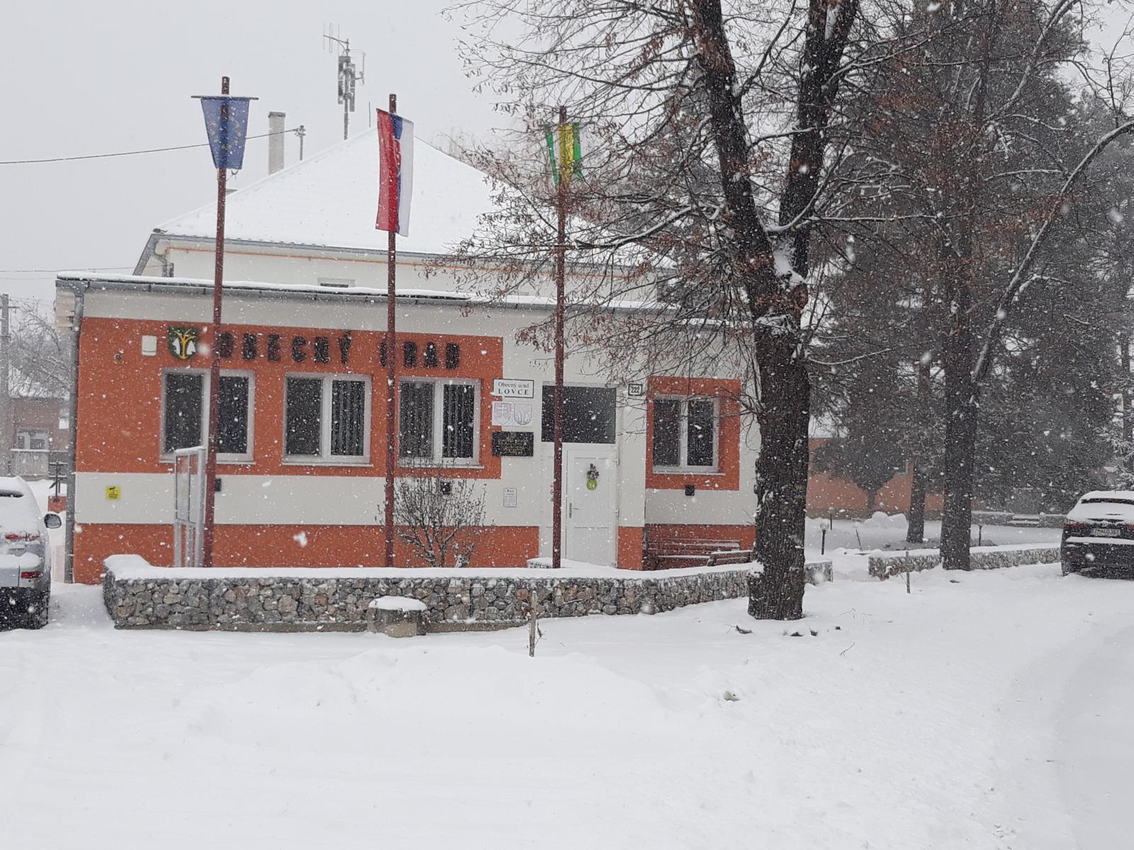 Fotogaléria Obec Lovce ZIMA (10) Obec Lovce ZIMA